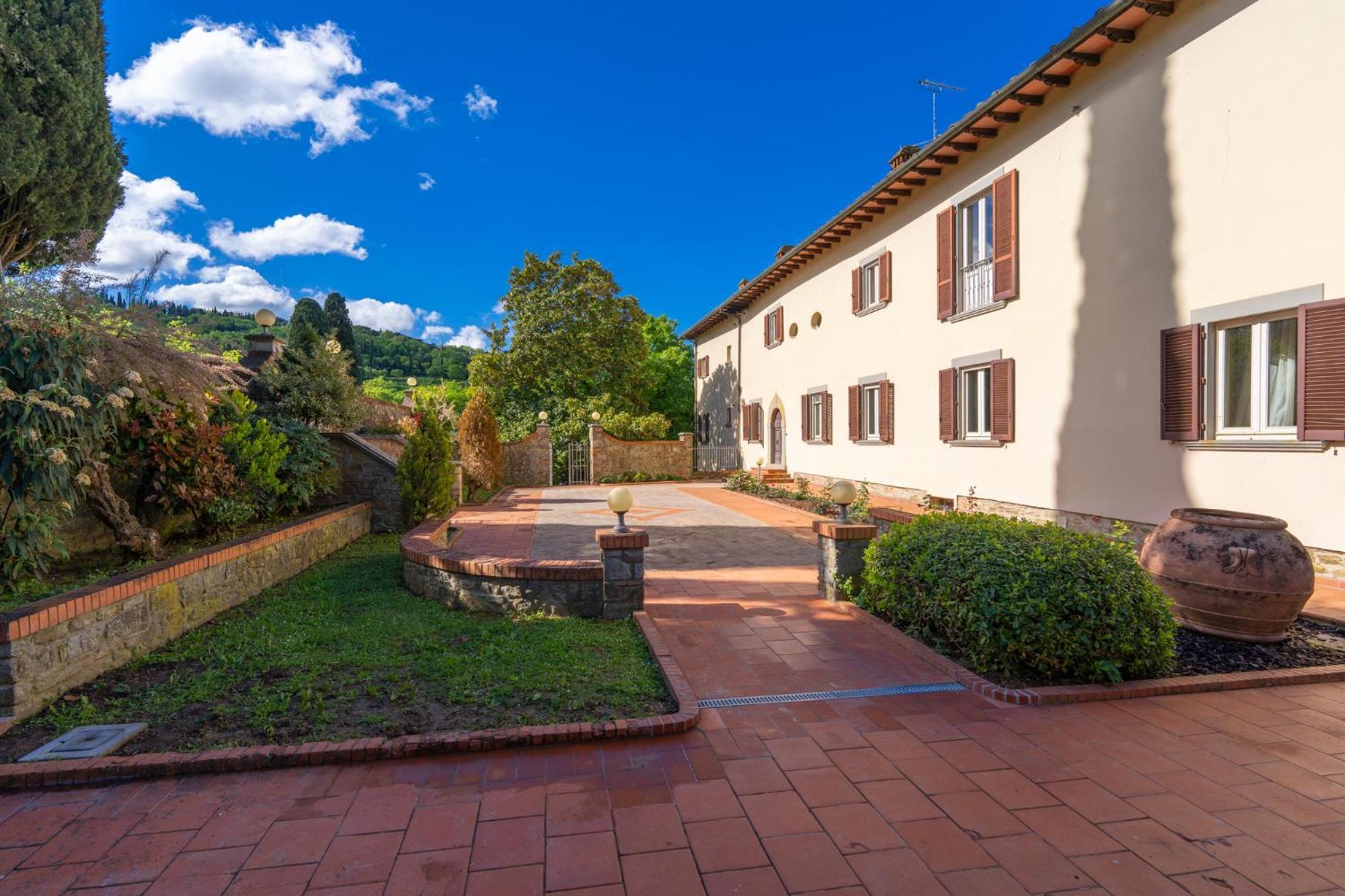 Villa D'Epoca Carniani Arezzo Exterior foto